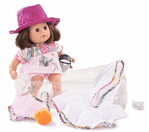 Кукла Аквини брюнетка европейка, 33 см. (Gotz, 1616060)